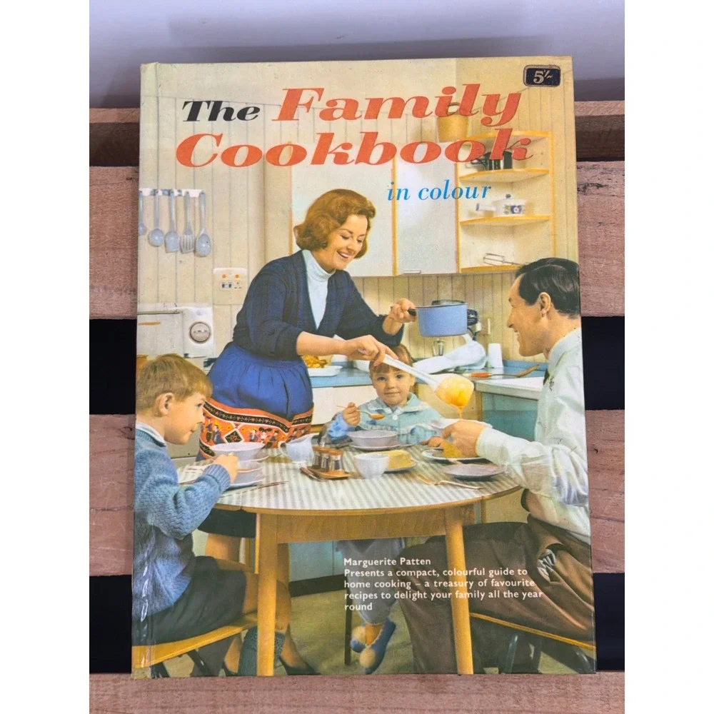Vintage‎ 1964 Marguerite Patten Family Cookbook in Colour Hardcover + Bonus